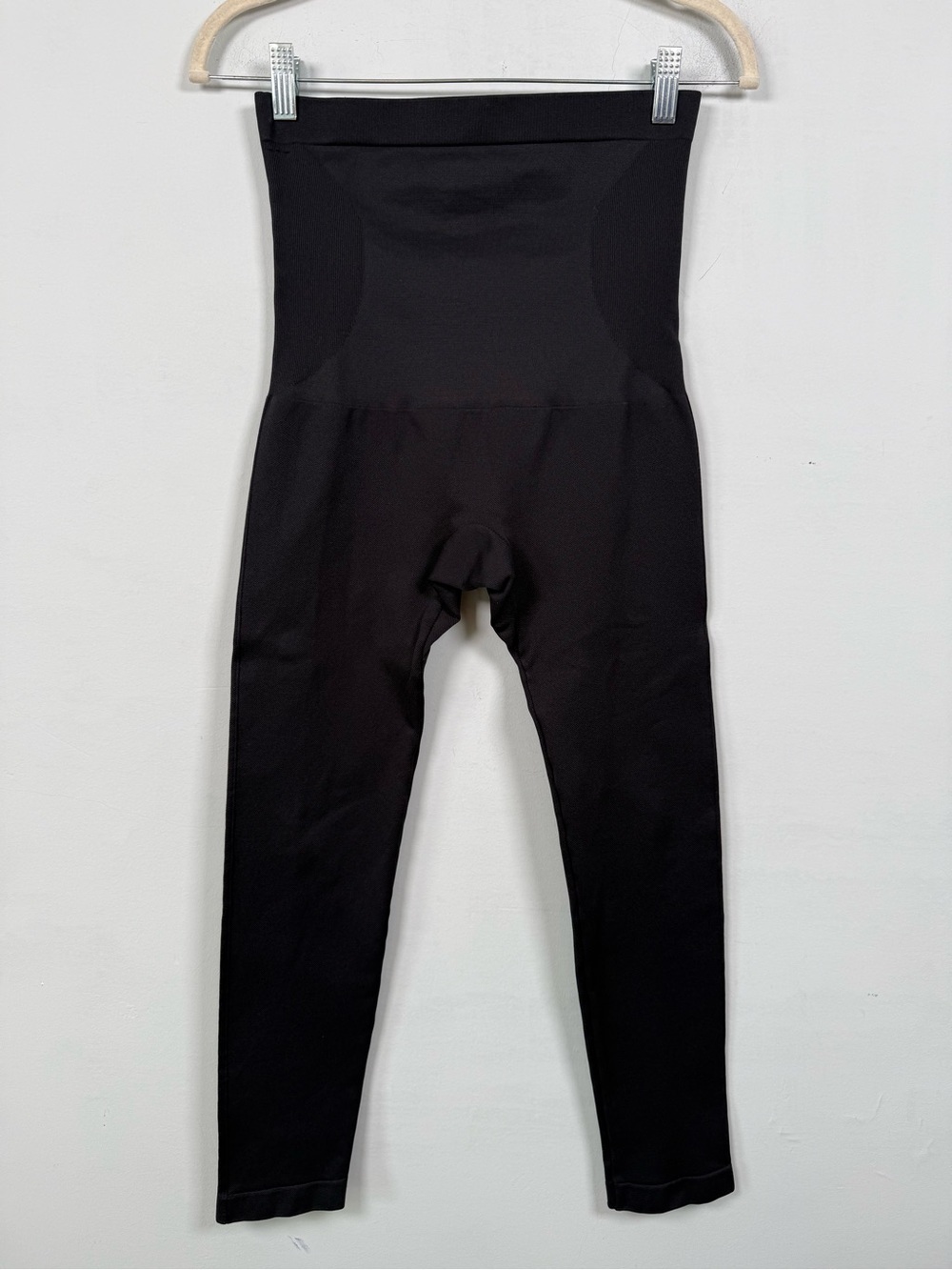 Shapermint Essentials High Waisted Shaping Leggings Black Compression Size L